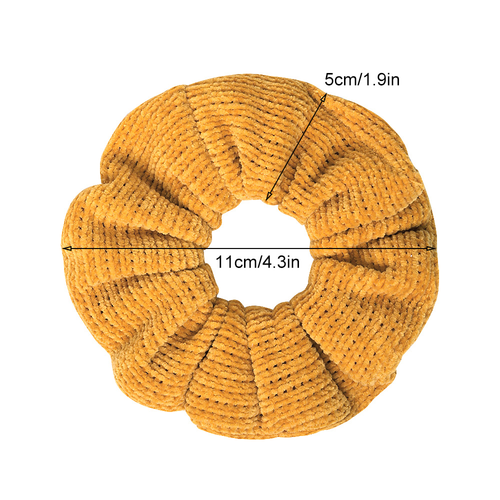 Fashion Hair Scrunchies Bobble Solid Color Sports Elastic Dance Headband Rope Women Hair Band Ring Soft Scrunchie Ponytail 20pcs 1029A