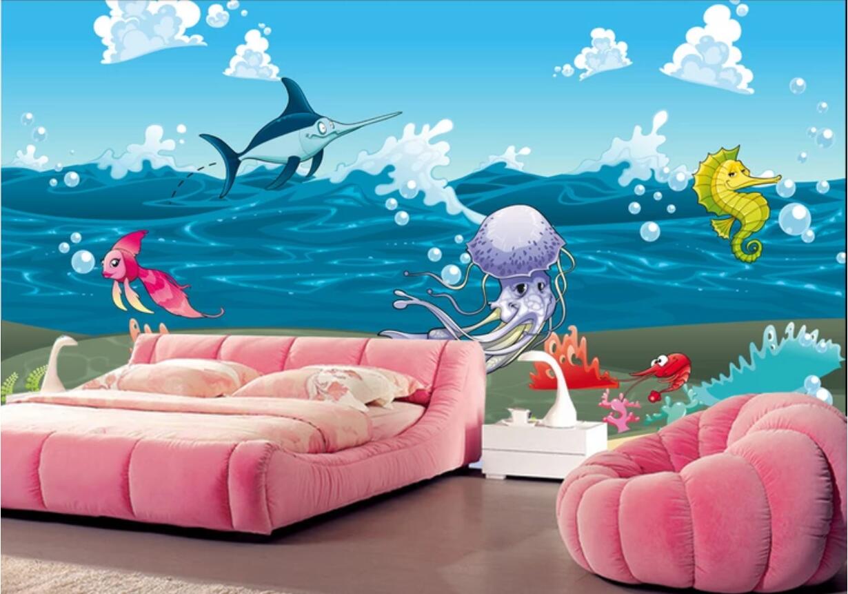 3d wallpaper custom photo mural HD cartoon underwater world animal octopus children background wall wallpaper for walls 3 d, Non-woven fabric
3d wallpaper custom photo mural HD cartoon underwater world animal octopus children background wall wallpaper for walls 3 d, Non-woven fabric