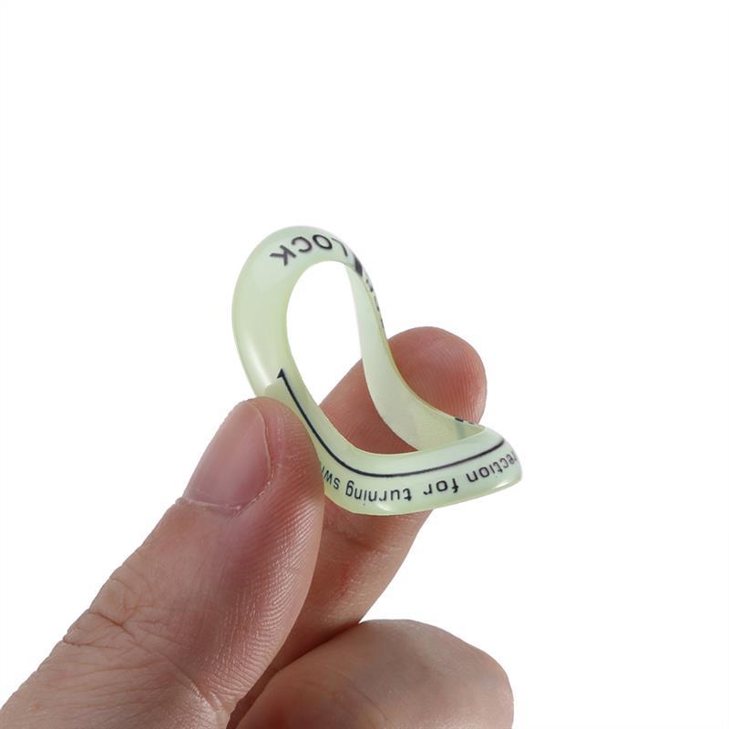 Coil LED Luminous Motorcycle Car Ignition Key Hole Ring Night Glow Decor Sticker for Honda Civic Accord CR-V Odyseey