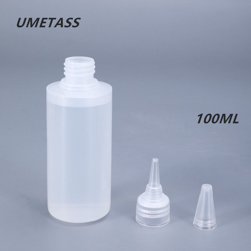 UMETASS Durable Plastic Squeeze Bottles 100ML Leak-proof empty dropper bottle for Liquid,Oil,Color pigment hot sell
UMETASS Durable Plastic Squeeze Bottles 100ML Leak-proof empty dropper bottle for Liquid,Oil,Color pigment hot sell