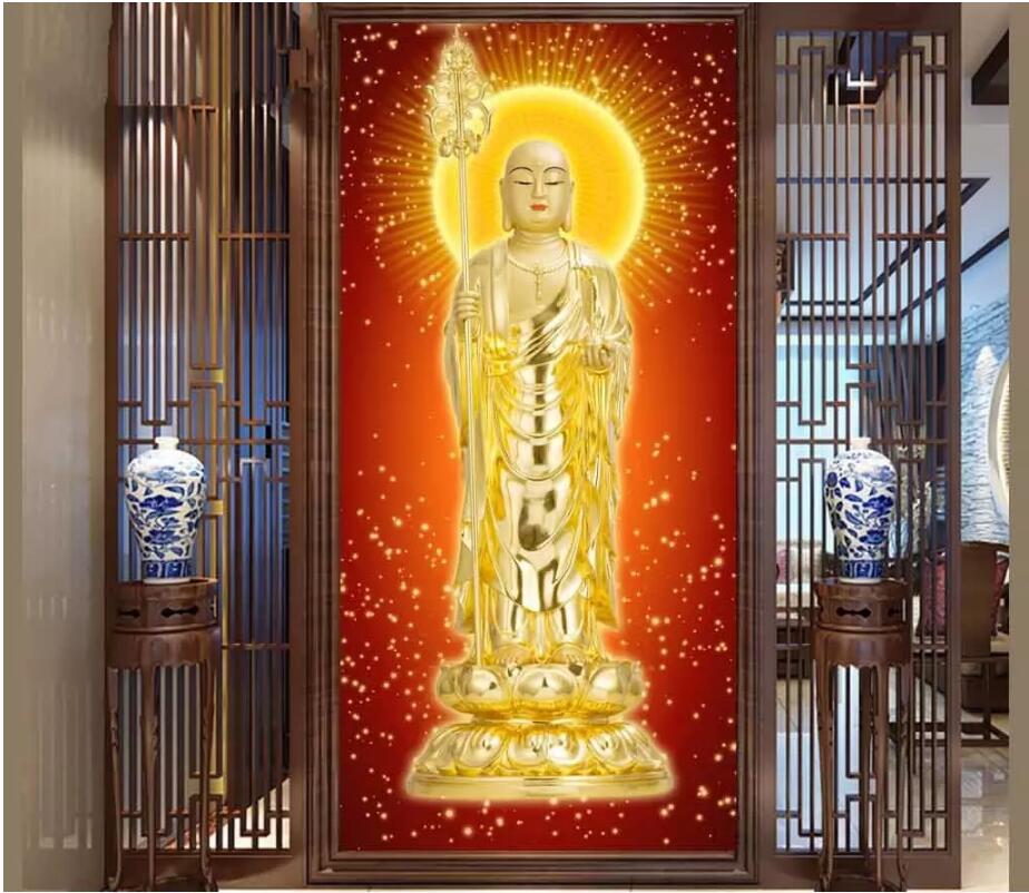 WDBH 3d wallpaper custom photo Hd golden dizang bodhisattva porch background living room home decor 3d wall muals wallpaper for walls 3 d, Non-woven
WDBH 3d wallpaper custom photo Hd golden dizang bodhisattva porch background living room home decor 3d wall muals wallpaper for walls 3 d, Non-woven