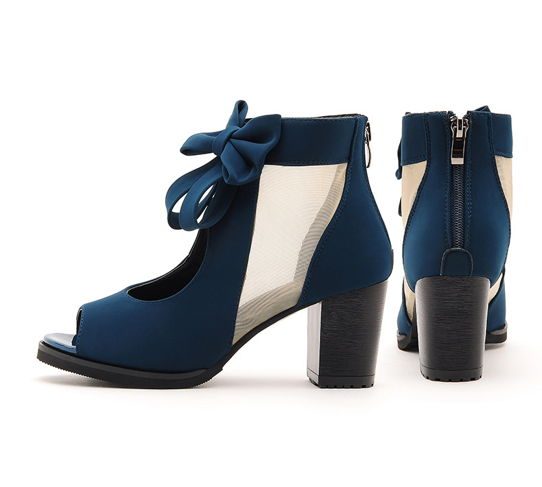 Hot Sale-man shoes fashion high heel hot seller new style women shoes, Blue