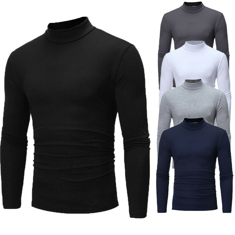 New Gothic Men Shirt Turtelneck Pullover Long Sleeve Stretch Slim Basic Turtleneck Male Fashion Spring Clothes Plus Size, Black
New Gothic Men Shirt Turtelneck Pullover Long Sleeve Stretch Slim Basic Turtleneck Male Fashion Spring Clothes Plus Size, Black