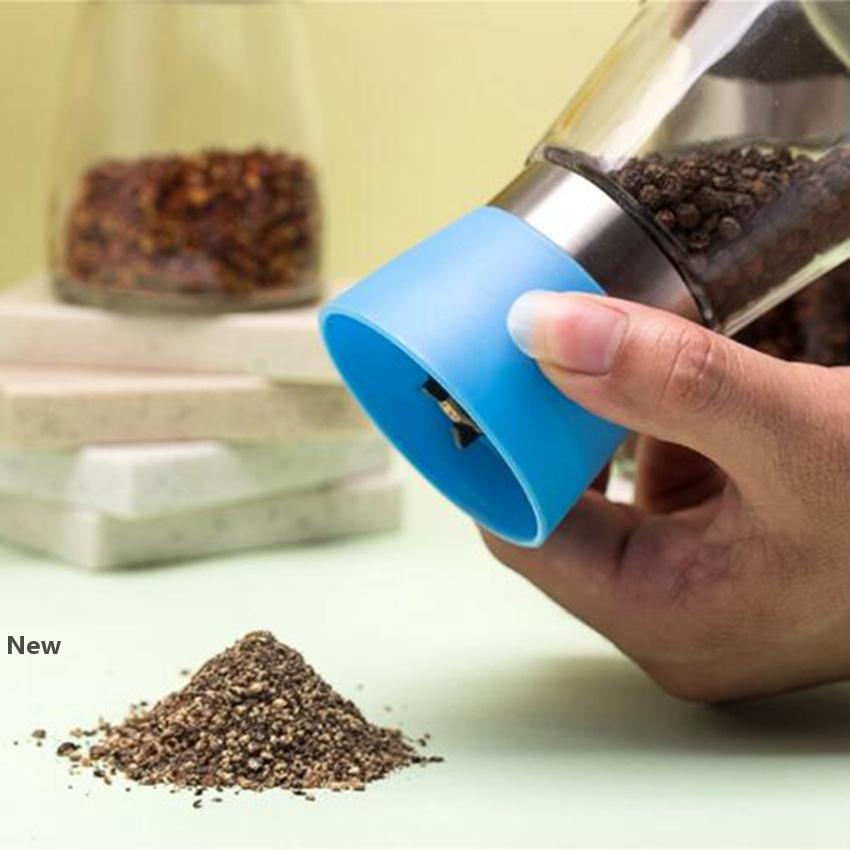 Pepper Grinding Bottles Mill Grinder Glass Pepper Grinder Shaker Spice Salt Container Condiment Jar Holder Kitchen Tools IIA163
Pepper Grinding Bottles Mill Grinder Glass Pepper Grinder Shaker Spice Salt Container Condiment Jar Holder Kitchen Tools IIA163