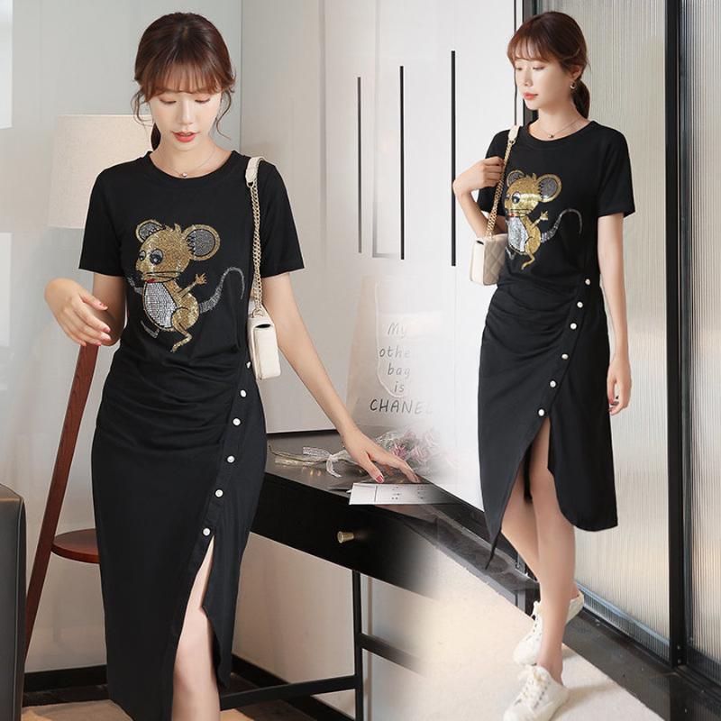 2020 Summer High Quality Black Cartoon sexy Sundress Vintage Elegant Plus Size Runway Midi Dresses Women Bodycon Party Vestidos
2020 Summer High Quality Black Cartoon sexy Sundress Vintage Elegant Plus Size Runway Midi Dresses Women Bodycon Party Vestidos