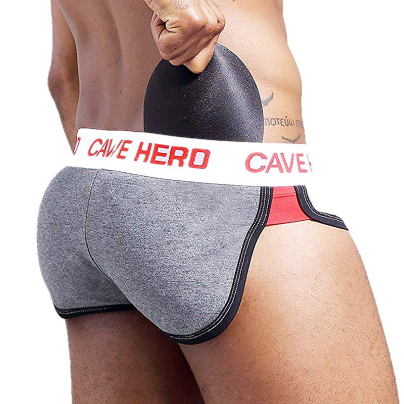Christian collection Cotton mens briefs sexy AC design hip hop clothing Built-in sponge pad and pad-hip AC54, Black
Christian collection Cotton mens briefs sexy AC design hip hop clothing Built-in sponge pad and pad-hip AC54, Black