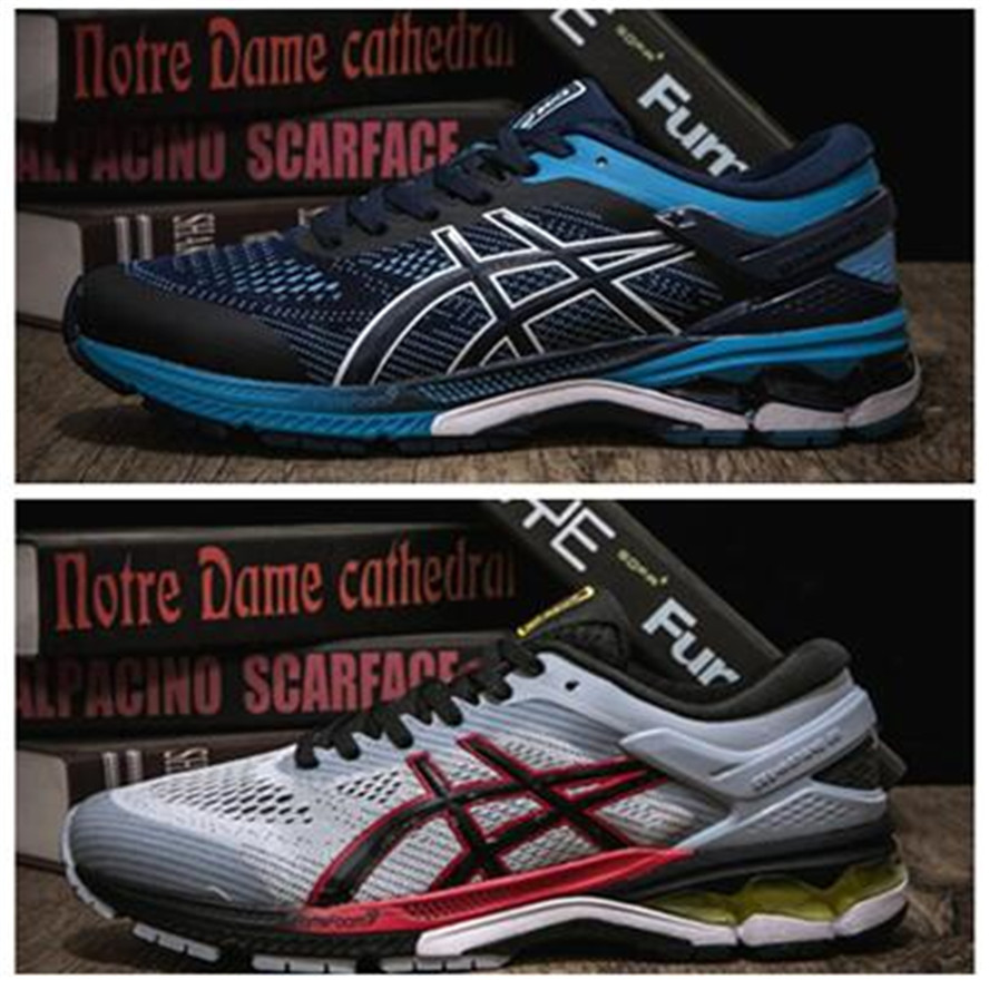 Men women GEL-KAYANO 26 Running shoes Triple Black white University Red Tiger olive Blue Void Sports Mens Trainers 2
Men women GEL-KAYANO 26 Running shoes Triple Black white University Red Tiger olive Blue Void Sports Mens Trainers 2