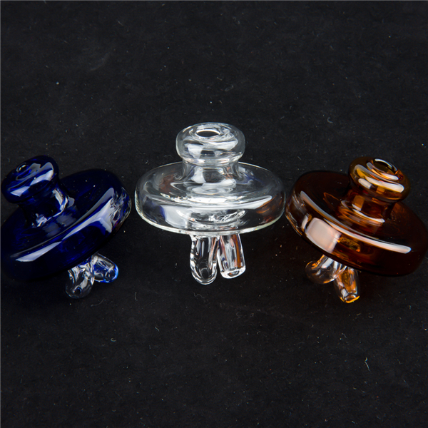 Dual Directional Glass Carb Cap Spinner cap with two legs for Flat Top Quartz nail with Terp Pearl Inserts
Dual Directional Glass Carb Cap Spinner cap with two legs for Flat Top Quartz nail with Terp Pearl Inserts