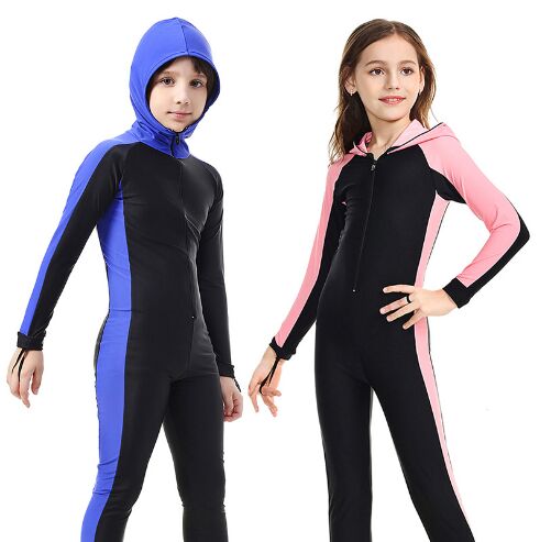 SBART Nylon Long Sleeves Kids Wetsuits Diving Suits for Boys/Girls Children Rash Guards One Pieces Surfing Swim Snorkel children 
SBART Nylon Long Sleeves Kids Wetsuits Diving Suits for Boys/Girls Children Rash Guards One Pieces Surfing Swim Snorkel children