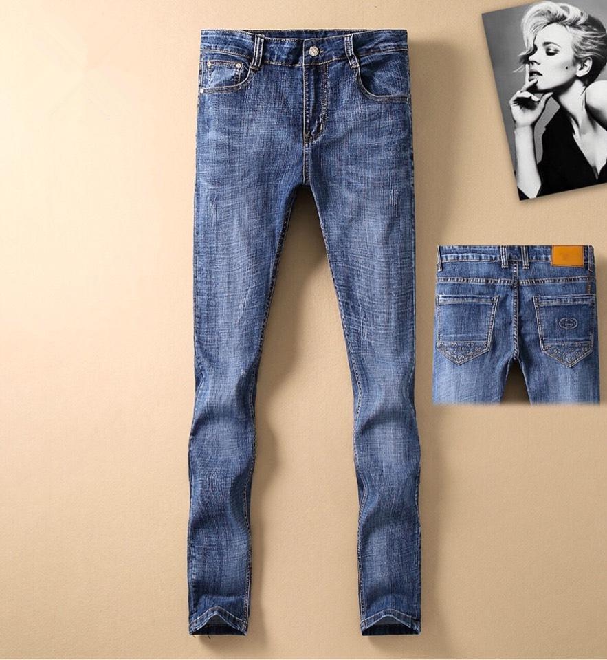 SPRING/SUMMER FRENCH SOLID CLASSIC STYLE LUXURY SLIM FIT MOTORCYCLE BIKER DENIM MEN'S FASHION DESIGNER STRAIGHT JEANS TOP QUALITY SZ -40, Blue
SPRING/SUMMER FRENCH SOLID CLASSIC STYLE LUXURY SLIM FIT MOTORCYCLE BIKER DENIM MEN'S FASHION DESIGNER STRAIGHT JEANS TOP QUALITY SZ -40, Blue