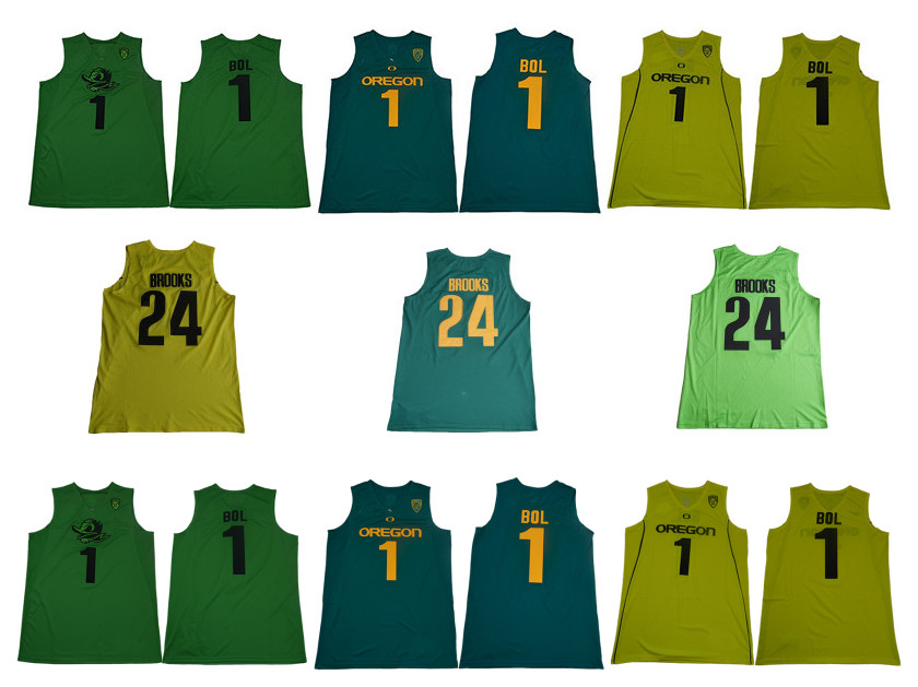 2019 Mens Oregon Ducks Bol Bol #1 College Basketball Jerseys 1 Bell 24 Dillon Brooks Green Stitched Shirts, As pic
2019 Mens Oregon Ducks Bol Bol #1 College Basketball Jerseys 1 Bell 24 Dillon Brooks Green Stitched Shirts, As pic