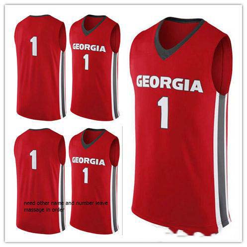 2020 red custom made #1 Georgia jerseys Bulldogs College man women youth basketball jerseys embroidery size S-5XL any name number, As picture show
2020 red custom made #1 Georgia jerseys Bulldogs College man women youth basketball jerseys embroidery size S-5XL any name number, As picture show
