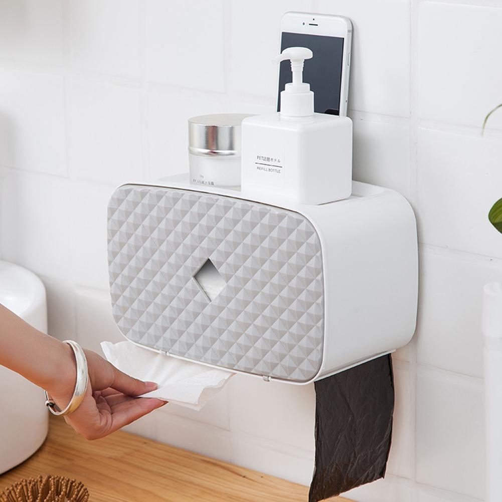 HobbyLane Bathroom Wall-mounted Storage Rack Toilet Paper Roll Trash Bag Organzing Bracket
HobbyLane Bathroom Wall-mounted Storage Rack Toilet Paper Roll Trash Bag Organzing Bracket