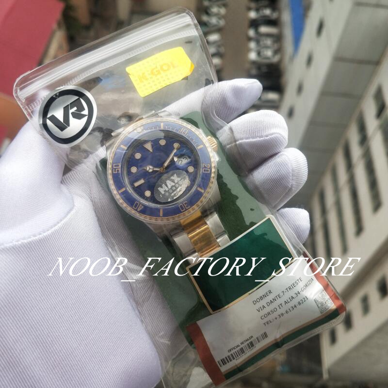 New VR Factory Luxury Ceramic Bezel Men 18K Real Wrap Gold 904l Steel Cal.2836 Automatic Movement 40MM 116613LB-97203 Dive Swim Wristwatch, Slivery;brown
New VR Factory Luxury Ceramic Bezel Men 18K Real Wrap Gold 904l Steel Cal.2836 Automatic Movement 40MM 116613LB-97203 Dive Swim Wristwatch, Slivery;brown