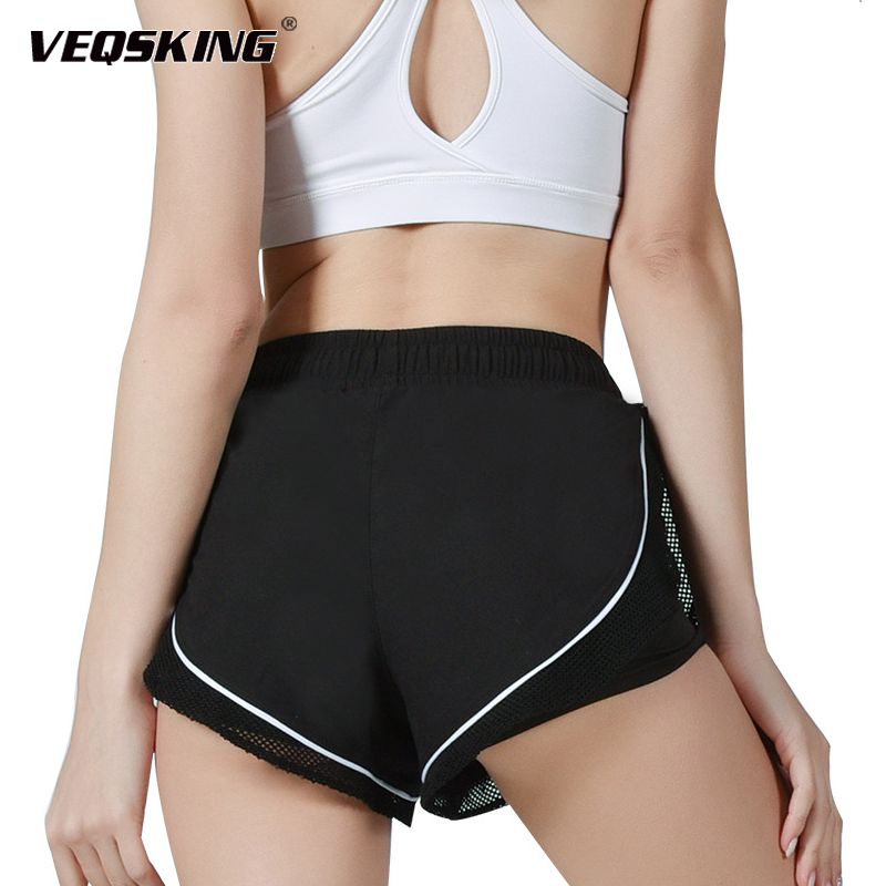 Women Running Shorts, Quick Drying Sports Shorts, Women Fitness Yoga Female Two-Piece Mesh Sports Wear Gym, Black
Women Running Shorts, Quick Drying Sports Shorts, Women Fitness Yoga Female Two-Piece Mesh Sports Wear Gym, Black