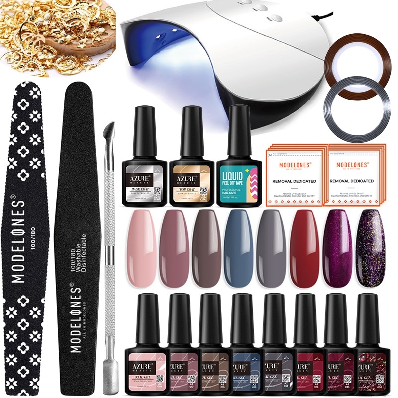 Beauty 36W Nail Art UV Lamp Nail Gel Polish Tools Set Soak Off Glitter UV Gel Lacquer Base Top Coat Art Varnish Kits
Beauty 36W Nail Art UV Lamp Nail Gel Polish Tools Set Soak Off Glitter UV Gel Lacquer Base Top Coat Art Varnish Kits