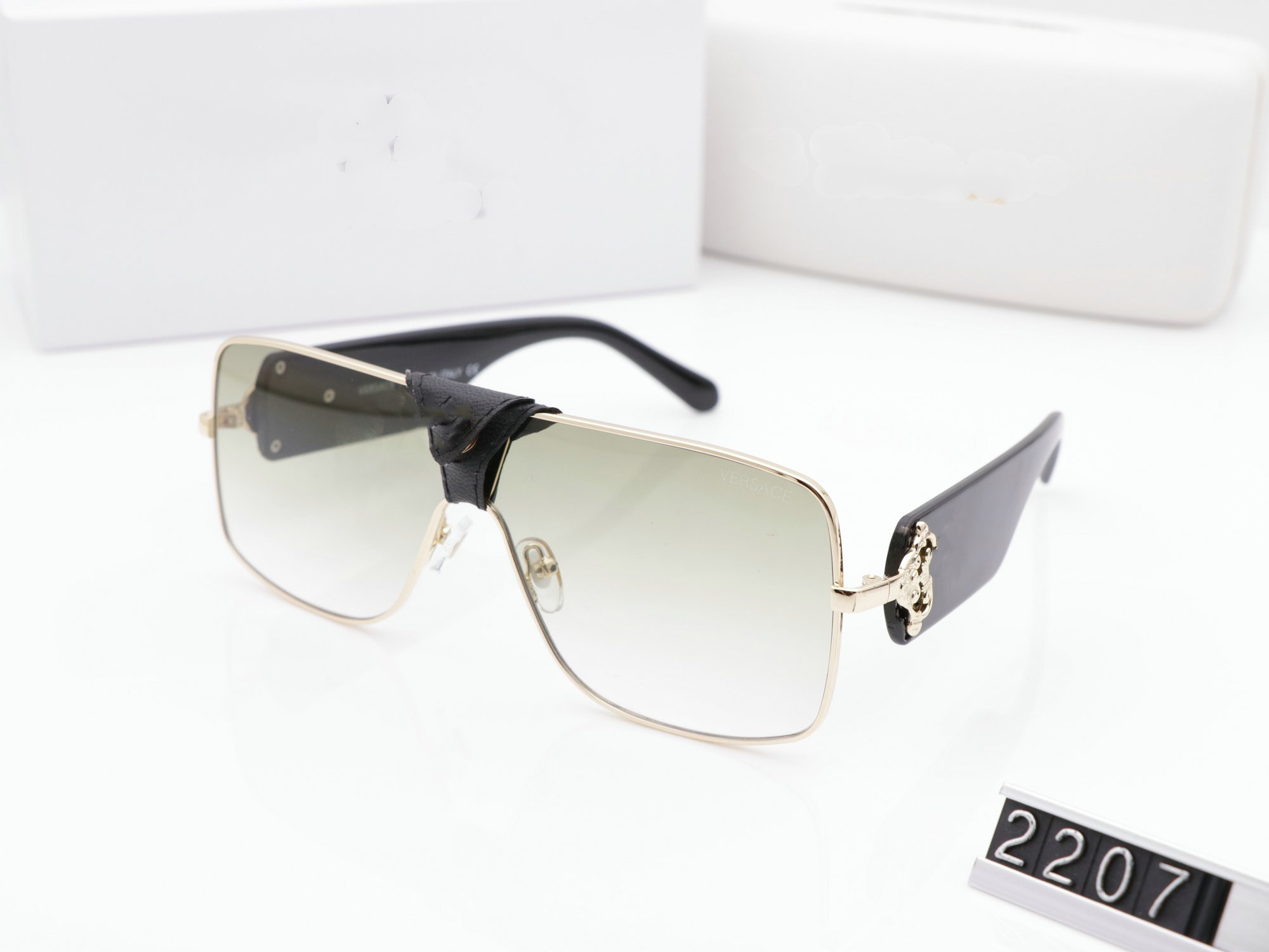 NEW MEN WOMEN Sunglasses 2207 100271 62 OVERSIZE CRYSTAL SQUARE SUNGLASSES HIGH QUALITY Unisex Leather Pilot Sunglasses 62mm Frame, White;black
NEW MEN WOMEN Sunglasses 2207 100271 62 OVERSIZE CRYSTAL SQUARE SUNGLASSES HIGH QUALITY Unisex Leather Pilot Sunglasses 62mm Frame, White;black