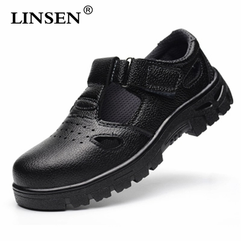 summer PU anti-pierce building site worker security Sandals big size men casual breathable steel toe caps work safety shoe
summer PU anti-pierce building site worker security Sandals big size men casual breathable steel toe caps work safety shoe