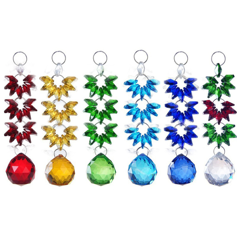 6PCS 30mm Hanging Rainbow Suncatcher Chandelier Crystal Lighting Lamp Part Ball Prisms Pendant Home Decoration WQM143
6PCS 30mm Hanging Rainbow Suncatcher Chandelier Crystal Lighting Lamp Part Ball Prisms Pendant Home Decoration WQM143