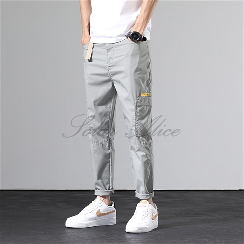 Free shipping 2020 men's wild casual pants Ankle-Length overalls multi-pocket harem pants micro-elastic loose tapered, Black
Free shipping 2020 men's wild casual pants Ankle-Length overalls multi-pocket harem pants micro-elastic loose tapered, Black