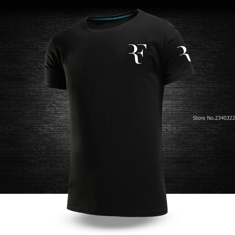 Casual Cotton Women Men Short Sleeve Summer Rf Roger Federer T-shirt Tops Print Couple' Tee Shirts Men T Shirt Y19072201, Us1
Casual Cotton Women Men Short Sleeve Summer Rf Roger Federer T-shirt Tops Print Couple' Tee Shirts Men T Shirt Y19072201, Us1