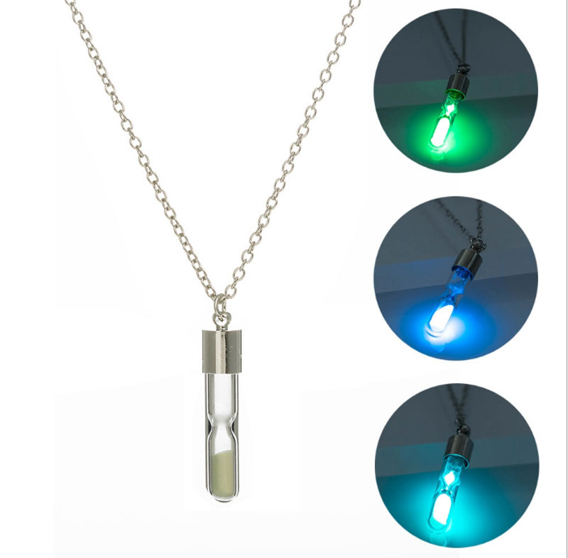 Time hourglass Necklace Glow-in-the-dark Turner Pendants Urn Necklaces Ashes Cremation Keepsake Memorial Luminous Jewelry For Women
Time hourglass Necklace Glow-in-the-dark Turner Pendants Urn Necklaces Ashes Cremation Keepsake Memorial Luminous Jewelry For Women