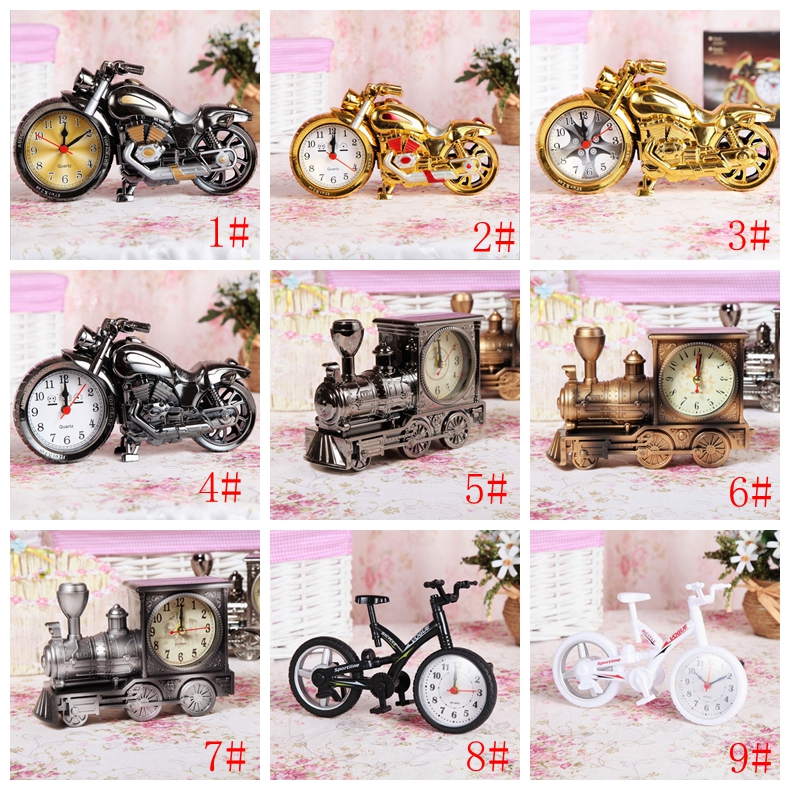 Creative Motorcycle Alarm Clock Cool Motorcycle Alarm Clock Retro Clocks Gift Fashion Personality Home Placement Decoration VT0923
Creative Motorcycle Alarm Clock Cool Motorcycle Alarm Clock Retro Clocks Gift Fashion Personality Home Placement Decoration VT0923