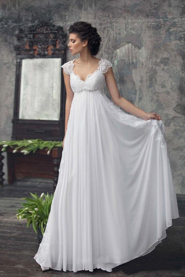 Vintage Dress Empire Waist Beach Weddings Dresses Sweetheart Scoop Neck Lace Capped Shoulder Corset Chiffon Country Wedding Dress Bridal Gown, Pink
Vintage Dress Empire Waist Beach Weddings Dresses Sweetheart Scoop Neck Lace Capped Shoulder Corset Chiffon Country Wedding Dress Bridal Gown, Pink