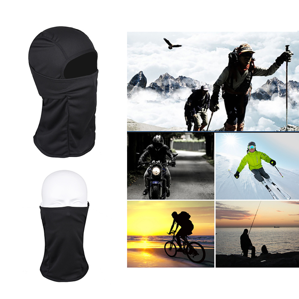 Outdoor Windproof Balaclava Face Mask Full Face UV Protection Motorcycle Cycling Ski Sun Hood Tactical Cap for Women Men