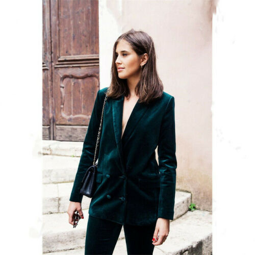 2 pieces dark green mother of the bride suits velvet business office suits style work wear tuxedos for evening wedding jacketpants