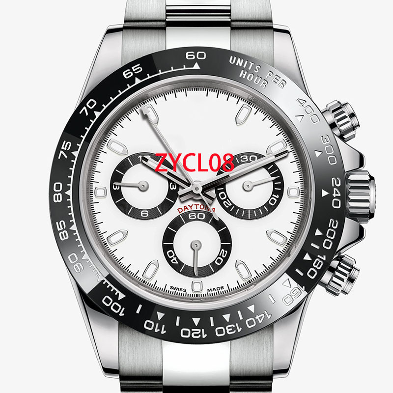 6 Styles Black Ceramic Bezel 40MM Watch Men's Designer Mechanical Stainless Steel Multi-Function Automatic Watch All 3 Dial Working Watches
6 Styles Black Ceramic Bezel 40MM Watch Men's Designer Mechanical Stainless Steel Multi-Function Automatic Watch All 3 Dial Working Watches