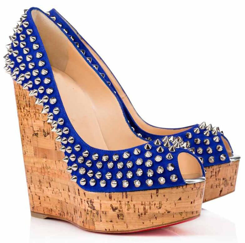 Summer Women Style Sandals Red Bottom Heels UNE Plume Spiked 140mm Suede Peep Toe Wedges Flamingo Studded High Heels 35-42
Summer Women Style Sandals Red Bottom Heels UNE Plume Spiked 140mm Suede Peep Toe Wedges Flamingo Studded High Heels 35-42