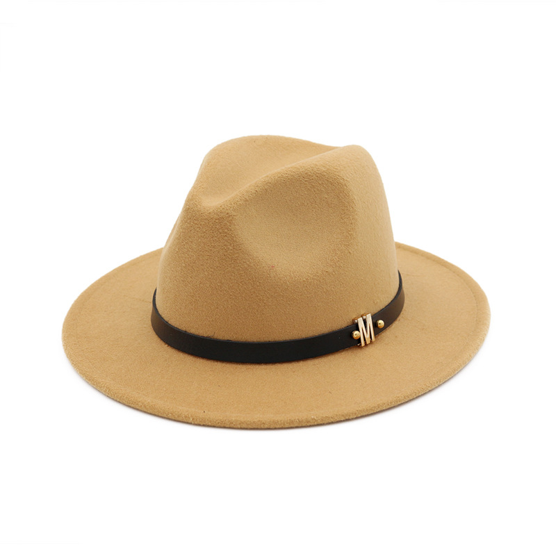 New style hat lady flat eaves autumn and winter woolen hat female British black jazz hat, 12
New style hat lady flat eaves autumn and winter woolen hat female British black jazz hat, 12