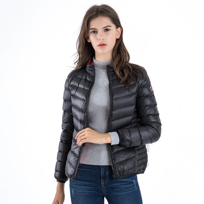 2020 Winter Slim White Duck Down Jacket Stand Collar Both Sides Can Be Wear Plus Size Casual Outwear Coat Femme Invierno Mujer, Black
2020 Winter Slim White Duck Down Jacket Stand Collar Both Sides Can Be Wear Plus Size Casual Outwear Coat Femme Invierno Mujer, Black