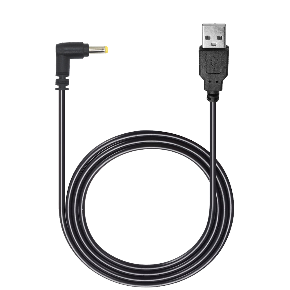 4.9ft(1.5m) USB 2.0 A Male to DC 4.0x1.7mm 5 Volt DC Barrel Jack Power Cable for USB to DC 4.0x1.7mm Cable Cord Black Charger cable
4.9ft(1.5m) USB 2.0 A Male to DC 4.0x1.7mm 5 Volt DC Barrel Jack Power Cable for USB to DC 4.0x1.7mm Cable Cord Black Charger cable