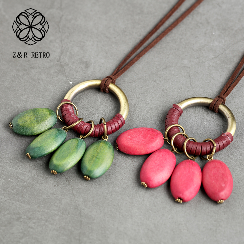 Vintage Long Necklace For Women Wood Beads Jewelry necklaces & pendants Rope Chain Chokers jewellery suspension collar 2020 New
Vintage Long Necklace For Women Wood Beads Jewelry necklaces & pendants Rope Chain Chokers jewellery suspension collar 2020 New