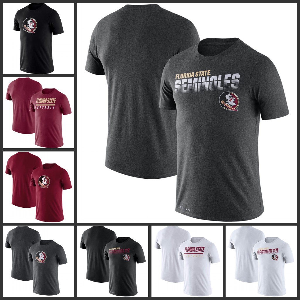 Florida State Seminoles Sideline Legend Performance T-Shirts Printed Short Sleeve O-Neck Tee football college Team Sports Tshirts, Black
Florida State Seminoles Sideline Legend Performance T-Shirts Printed Short Sleeve O-Neck Tee football college Team Sports Tshirts, Black