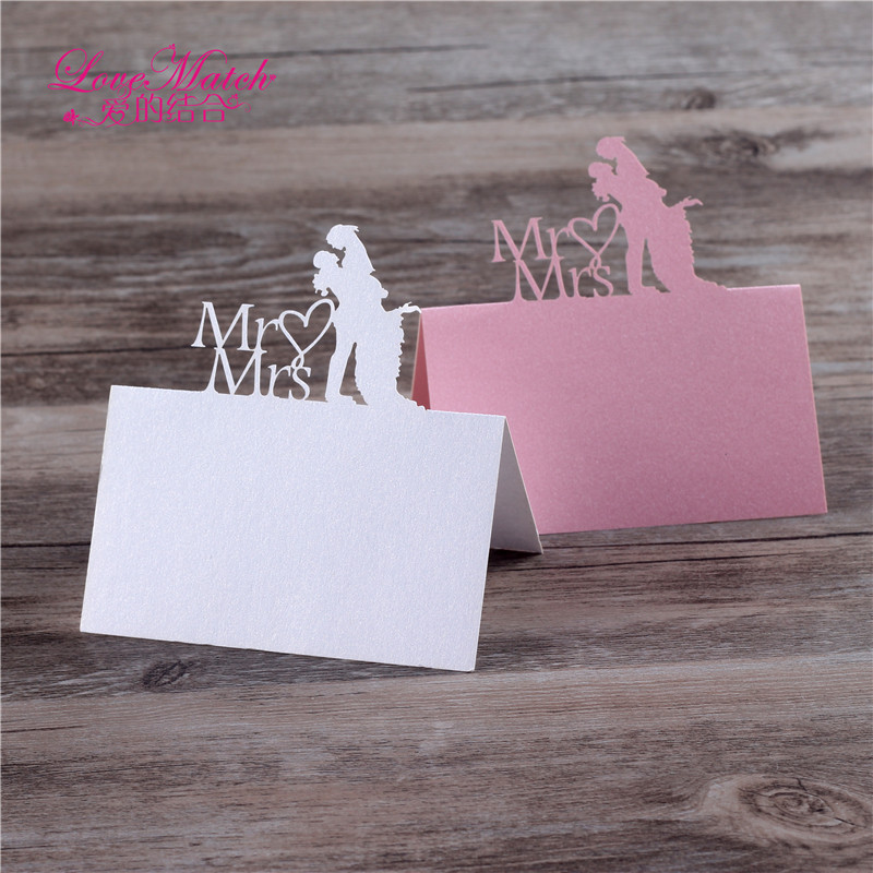 40pcs Bride And Groom Laser Cut Table Name Place Card Wedding Favors Table Name Card Pearl Paper Wedding Decoration
40pcs Bride And Groom Laser Cut Table Name Place Card Wedding Favors Table Name Card Pearl Paper Wedding Decoration