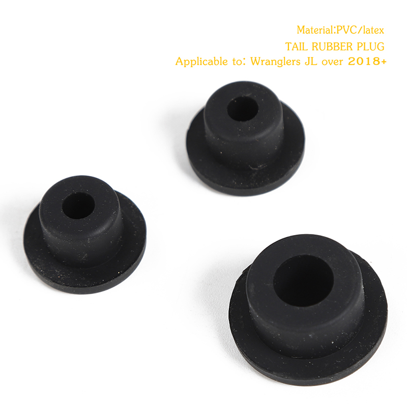 Tail Door Glue Plug Decorative Cover 3PCS Decoration Cover For Jeep Wrangler JL 2018+ Auto Exterior Accessories