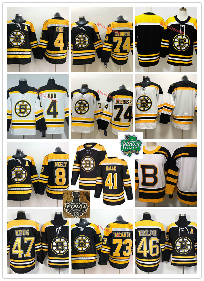 Boston Bruins Bobby Orr Jersey Cam Neely David Krejci Torey Krug Charlie McAvoy Jake DeBrusk Jaroslav Halak Bruins 2019 Stanley Cup Jersey, Black;red
Boston Bruins Bobby Orr Jersey Cam Neely David Krejci Torey Krug Charlie McAvoy Jake DeBrusk Jaroslav Halak Bruins 2019 Stanley Cup Jersey, Black;red