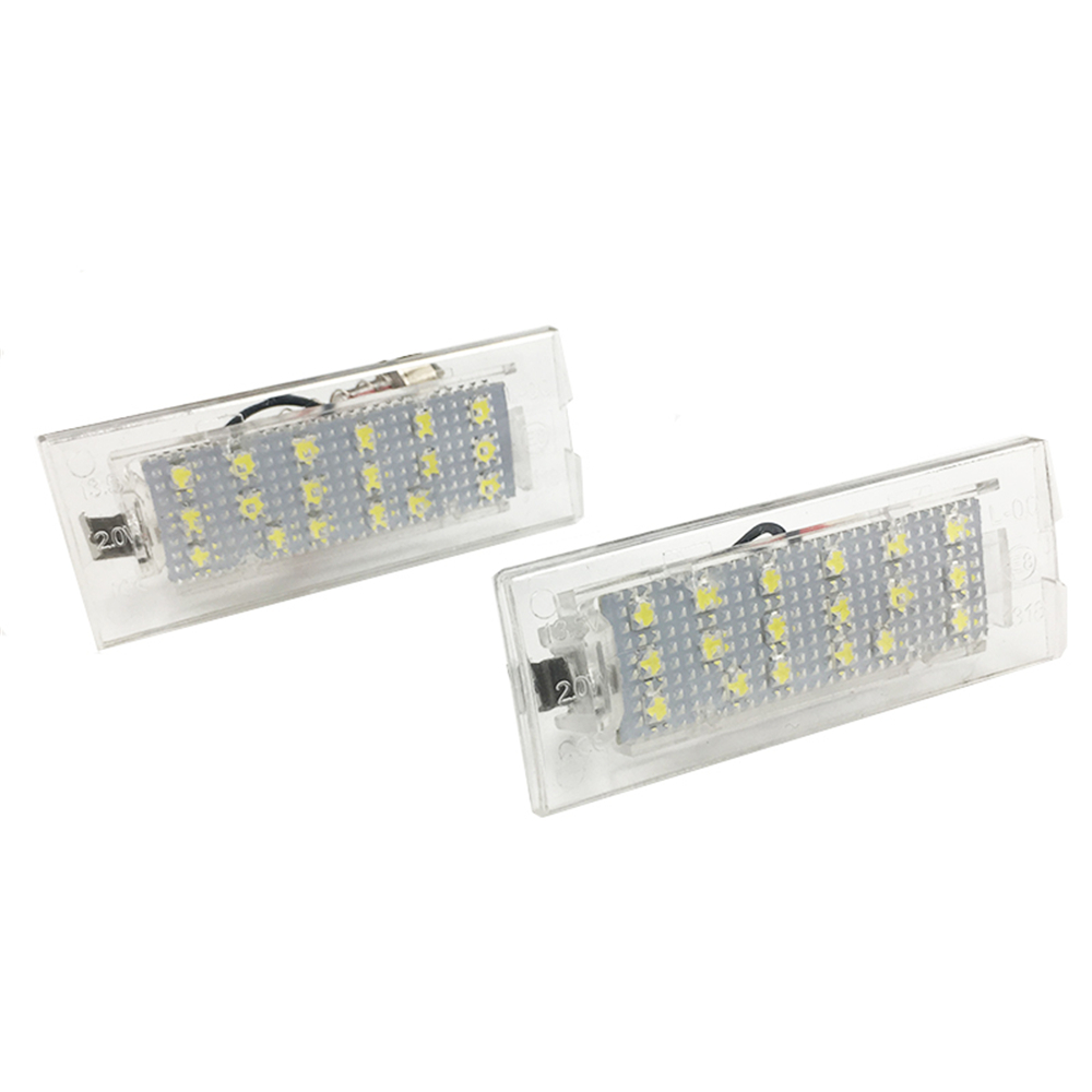 2pcs/set 18 LED Error Free License Number Plate Light For BMW X5 E53 X3 E83 1999-2006 X3 E83 2003-2010 Car Styling Accessories
2pcs/set 18 LED Error Free License Number Plate Light For BMW X5 E53 X3 E83 1999-2006 X3 E83 2003-2010 Car Styling Accessories