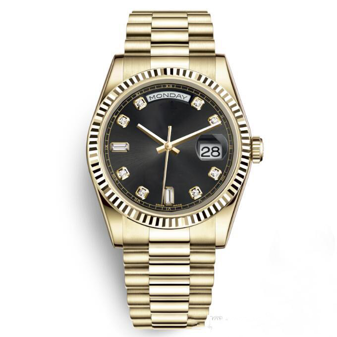 Wholesale Yellow Gold DAY DATE Mens Fashion Watch Day-Date President Automatic Watches Folding Original Clasp 2824 Movement Wristwatches, Only waterproof
Wholesale Yellow Gold DAY DATE Mens Fashion Watch Day-Date President Automatic Watches Folding Original Clasp 2824 Movement Wristwatches, Only waterproof