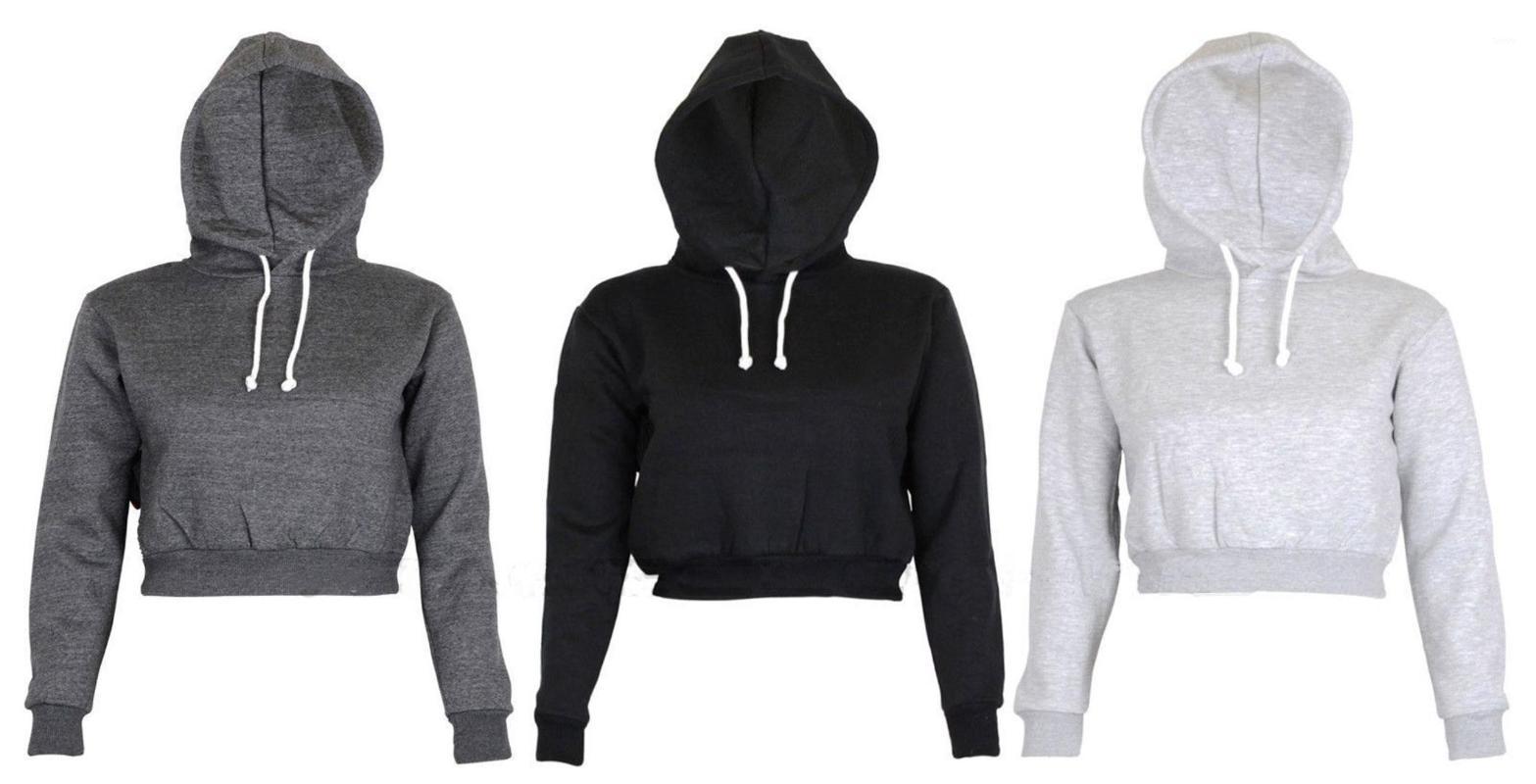 Fashion Casual Women Plain and Hangover Crop Tops Hooded Full Length Sleeves Hoodies Solid Color Sweatshirts for Ladies1, Black
Fashion Casual Women Plain and Hangover Crop Tops Hooded Full Length Sleeves Hoodies Solid Color Sweatshirts for Ladies1, Black