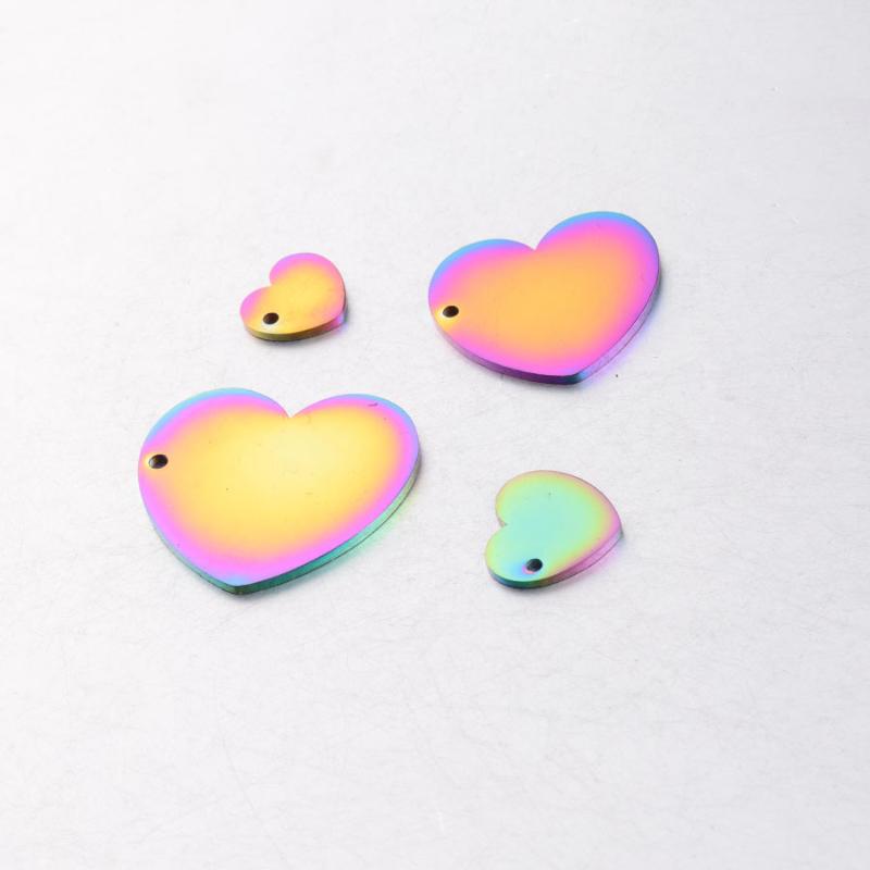 Charms 12/15/25/ 30mm Stainless Steel Peach Heart Love Pendant Blank Metal Charm For Jewelry Making Wholesale 20pcs
Charms 12/15/25/ 30mm Stainless Steel Peach Heart Love Pendant Blank Metal Charm For Jewelry Making Wholesale 20pcs