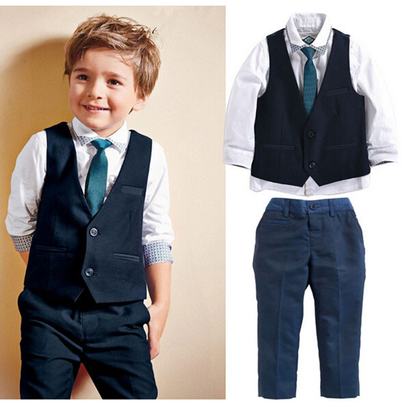 Spring Autumn Kids Gentleman Leisure Handsome Fashion Wedding Formal Clothes Suit 4Pcs New Boys Clothing Sets 1 2 3 4 5 6 Years, Blue
Spring Autumn Kids Gentleman Leisure Handsome Fashion Wedding Formal Clothes Suit 4Pcs New Boys Clothing Sets 1 2 3 4 5 6 Years, Blue