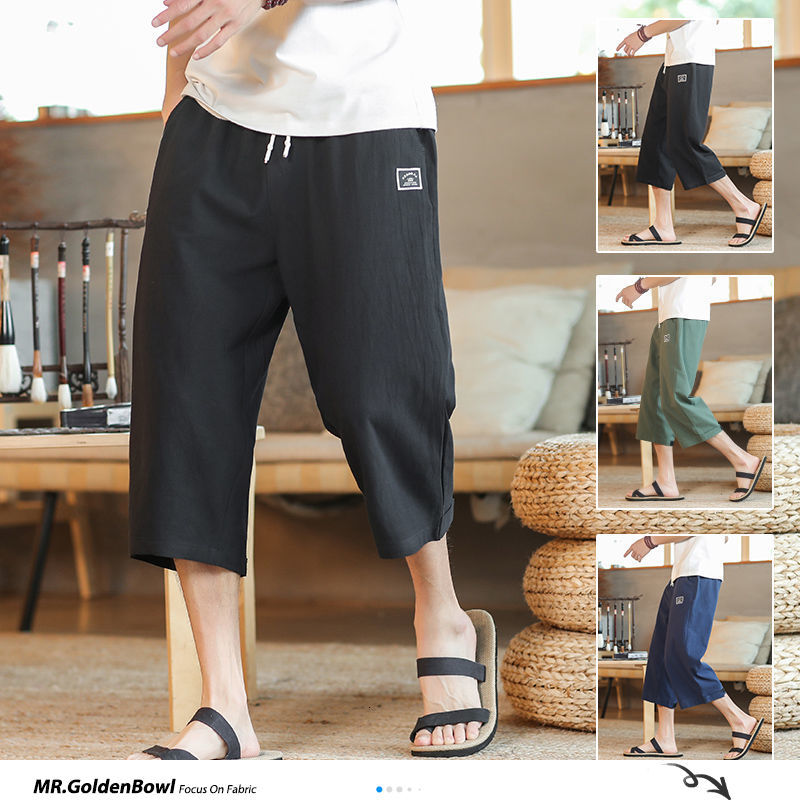 MrGoldenBowl 2020 New Chinese Style Large Size Pants Mens Cotton And Linen Casual Solid Man Pants 3 Colors Summer Bottoms Male, Black
MrGoldenBowl 2020 New Chinese Style Large Size Pants Mens Cotton And Linen Casual Solid Man Pants 3 Colors Summer Bottoms Male, Black