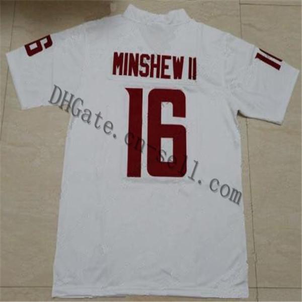 16 Gardner Minshew II Washington State Cougars Red White Black Color Mens Youth WSU College Jerseys 2020 New Style 150TH Football Jersey
16 Gardner Minshew II Washington State Cougars Red White Black Color Mens Youth WSU College Jerseys 2020 New Style 150TH Football Jersey