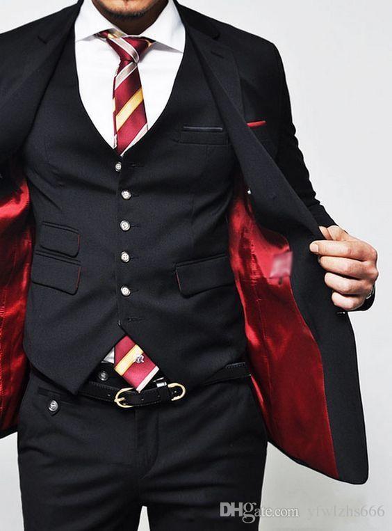 Classic Notch Lapel Wedding Tuxedos Slim Fit Suits For Men Groomsmen Suit Three Pieces Cheap Prom Formal Suits (Jacket+Pants+Vest+Tie) 382, Same as image
Classic Notch Lapel Wedding Tuxedos Slim Fit Suits For Men Groomsmen Suit Three Pieces Cheap Prom Formal Suits (Jacket+Pants+Vest+Tie) 382, Same as image