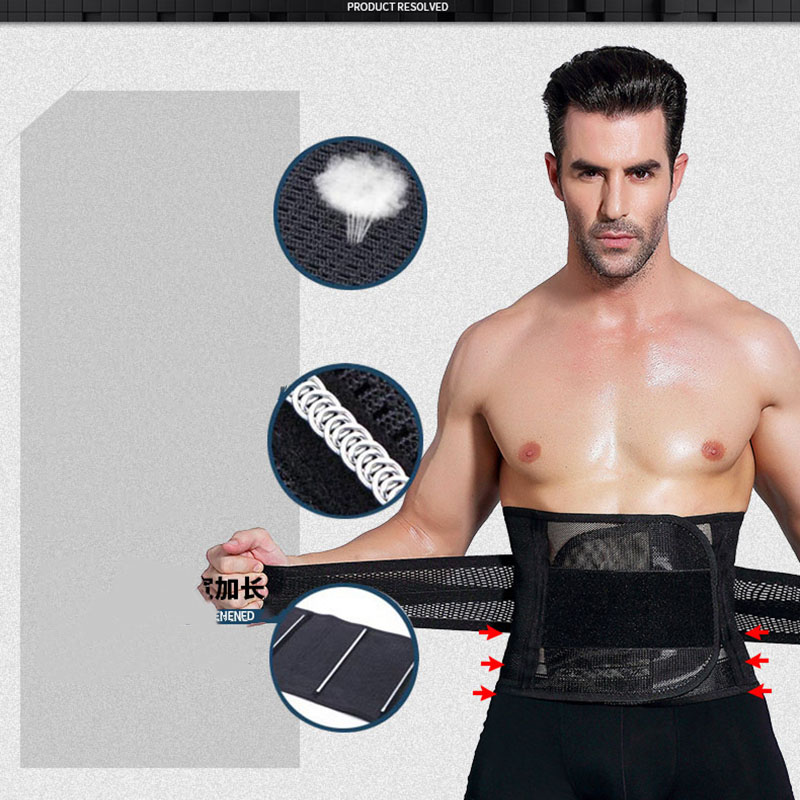Men Abdominal Band Waistband Sports Gym Tummy Slimming Belt Strong Elastic Band Body Sculpting Shape Cummerbund
Men Abdominal Band Waistband Sports Gym Tummy Slimming Belt Strong Elastic Band Body Sculpting Shape Cummerbund
