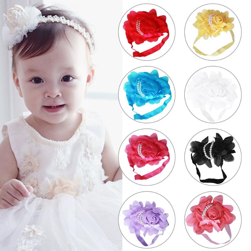 8Colors 1PC Children Hair Band Rose Flower Solid Color Elastic Chiffon Pearl Headband Girls Head Accessory, Red
8Colors 1PC Children Hair Band Rose Flower Solid Color Elastic Chiffon Pearl Headband Girls Head Accessory, Red